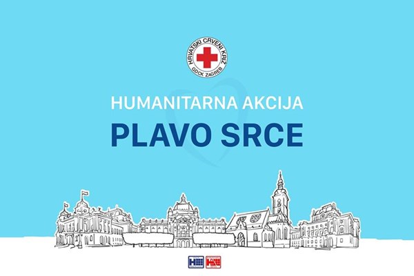 Plavo srce: Crveni križ Zagreb i Bad Blue Boysi u humanitarnoj akciji za pomoć Zagrepčanima